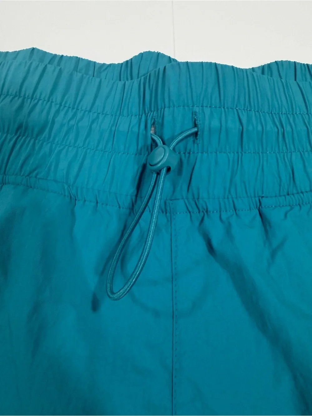 Eddie Bauer women’s Teal Elastic-Waist Shorts